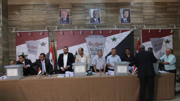 Elecciones en Siria: un candidato, Al Assad,  y sin oposición
