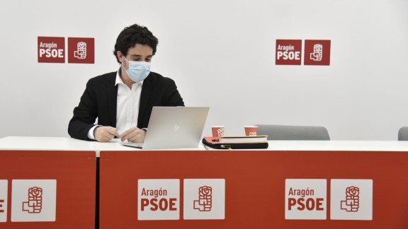 El PSOE recuerda a Casado los acuerdos obtenidos por el Gobierno de Aragón