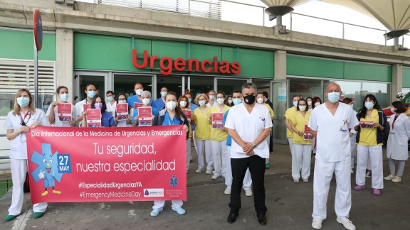 Médicos de urgencias se movilizan para exigir la especialidad MIR