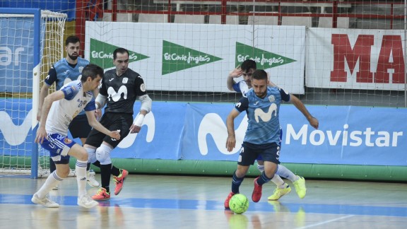 Fútbol Emotion Zaragoza se trae un punto de la pista de Inter Movistar (3-3)