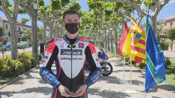 El aragonés Julián Giral, listo para el reto del Mundial de Superbikes