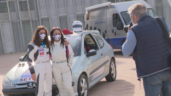Los equipos femeninos aragoneses, listos para las competiciones automovilísticas