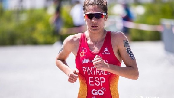 Marta Pintanel debuta en la Copa del Mundo de Triatlón