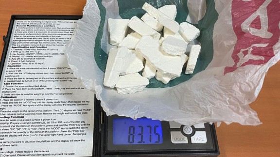 Un detenido tras encontrarle 83 gramos de cocaína bajo el pantalón