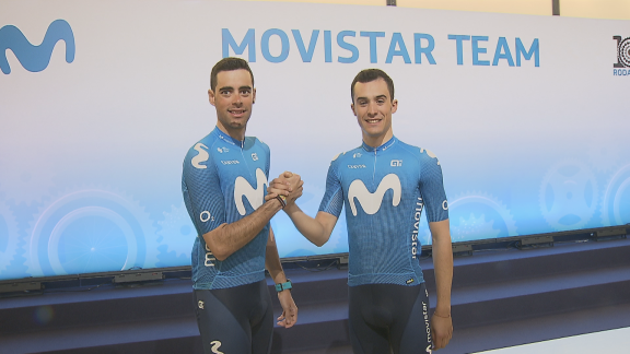 Jorge Arcas y Sergio Samitier, a la espera de conocer la elección del Movistar Team para el Tour