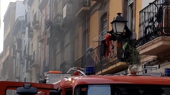 Urbanismo inspeccionará el edificio incendiado en Pignatelli