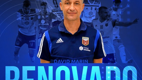 David Marín renueva una temporada más con Fútbol Emotion Zaragoza