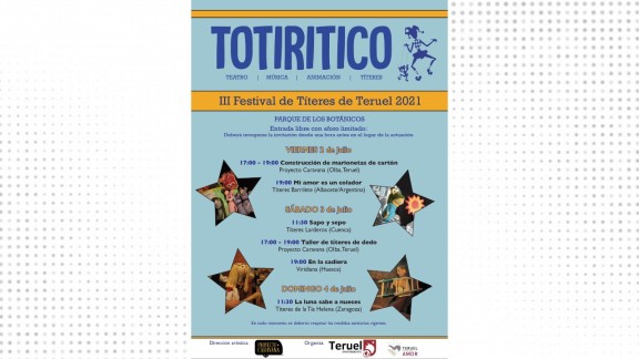 El Festival Totiritico de títeres vuelve este año con una tercera edición