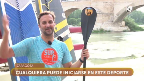 Hacer paddle surf en el río Ebro ya es posible