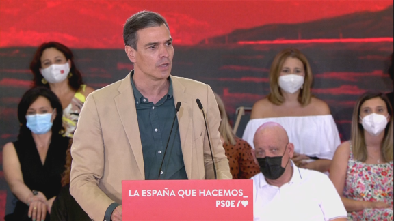Sánchez cree que el 50% de los españoles estará vacunado la semana que viene