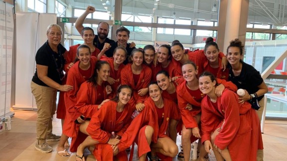 Andrea Sariñena se cuelga el bronce en el Europeo cadete con la selección española
