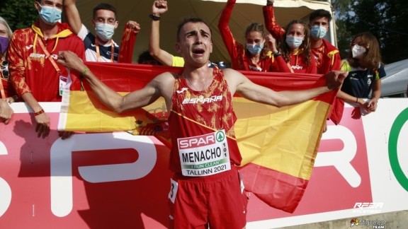 Eduardo Menacho, campeón de Europa Sub-23 de los 10.000 metros