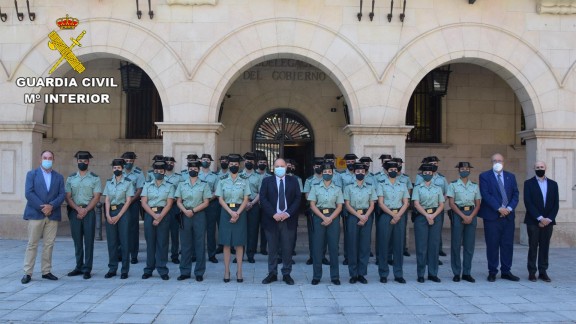 La Guardia Civil de Teruel presenta a 28 nuevos agentes
