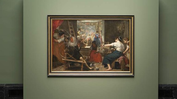 El verdadero lienzo de 'Las hilanderas' de Velázquez