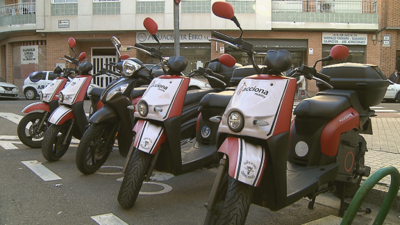 Zaragoza se queda momentáneamente sin servicio de motos compartidas