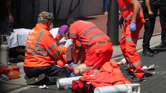 Una mujer fallecida y cinco personas heridas en una terraza de Ponferrada (León)