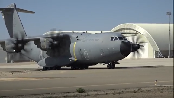 Sale de Zaragoza el segundo avión para repatriar a los españoles en Afganistán