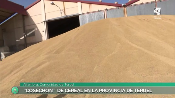Teruel vuelve a batir su récord de cosecha de cereal