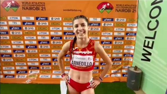Mireya Arnedillo, a la final del Mundial sub-20 en 1500 metros