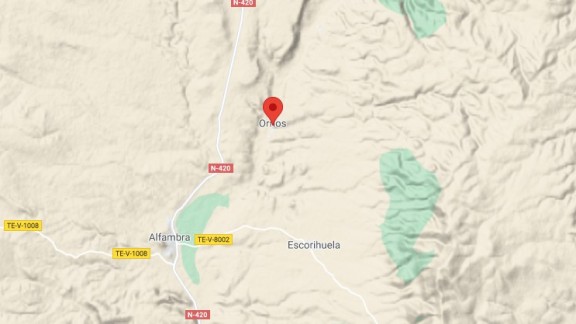 Fallece un hombre de 68 años al caer por un barranco en Orrios (Teruel)
