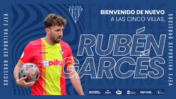 Rubén Garcés regresa a la SD Ejea