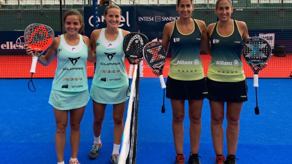 Las hermanas Sánchez Alayeto se despiden del Sardegna Open en semifinales