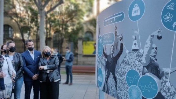 Los misterios científicos de Zaragoza, en una exposición en plena calle