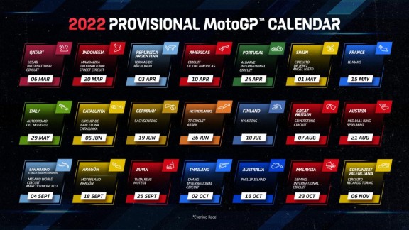 MotorLand Aragón estará en el calendario de Moto GP 2022