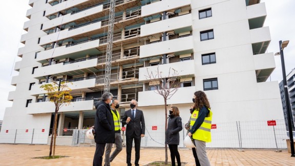 Zaragoza incorporará 136 viviendas sociales nuevas en 2022