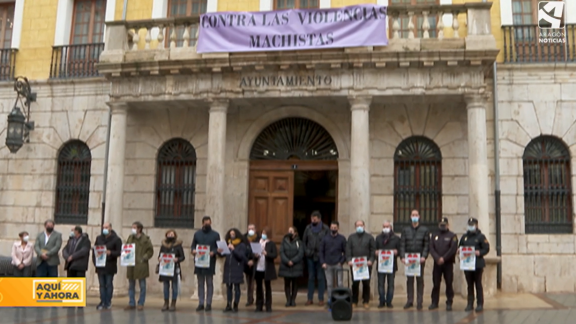 Aragón muestra su rechazo a la violencia machista