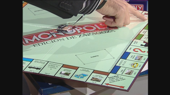 El Monopoly con las calles de Zaragoza