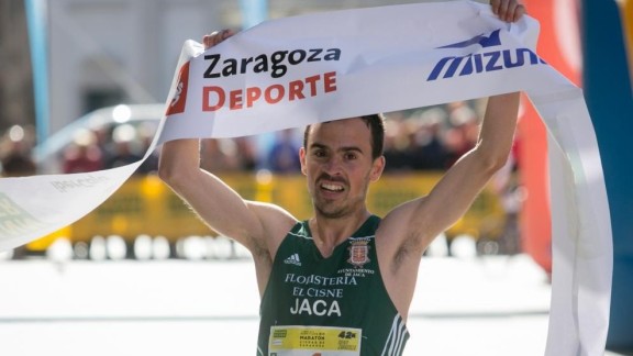 Alberto Puyuelo, subcampeón de España de Maratón
