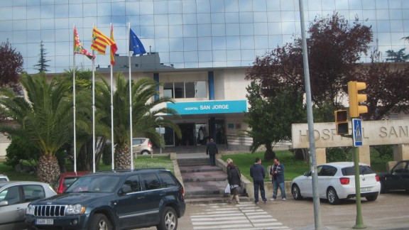 Siete afectados por un brote de COVID-19 en el Hospital San Jorge de Huesca