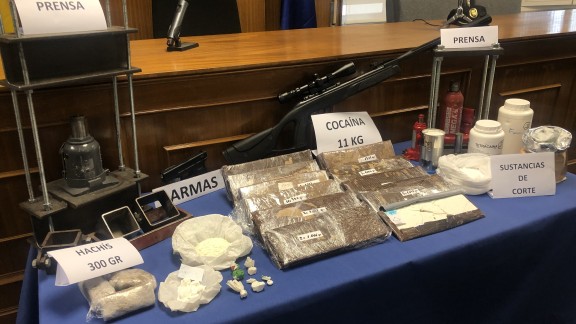 La Policía incauta 11 kilos de cocaína en una de las mayores operaciones realizadas en Aragón