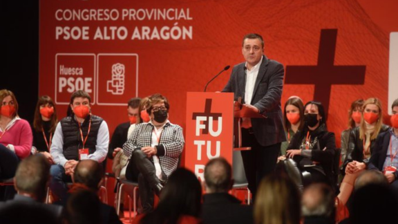 Fernando Sabés, nuevo secretario general del PSOE en la provincia de Huesca