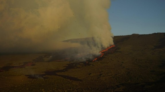 Entra en erupción un volcán en Galápagos, donde habitan especies únicas