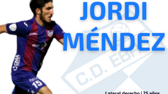 Jordi Méndez, nuevo jugador del CD Ebro