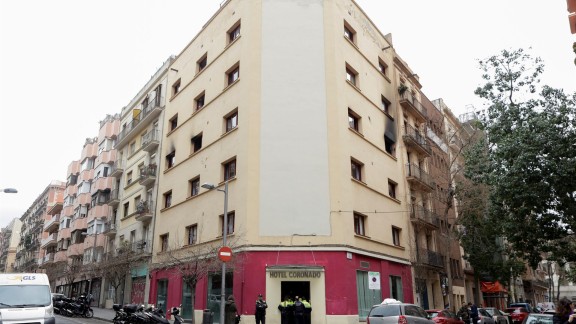 El fallecido en el incendio del hotel de Barcelona residía en Zaragoza