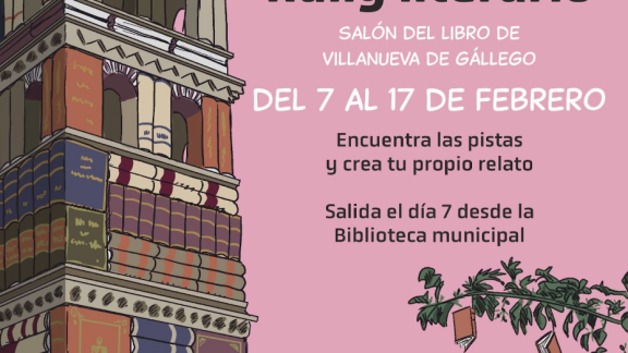 El 'II Salón del Libro de Villanueva de Gállego' comienza con un rally literario