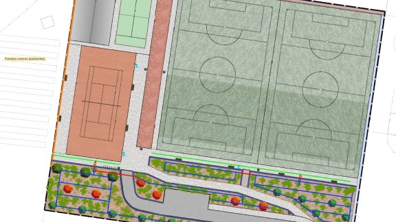Teruel aprueba la ampliación del complejo polideportivo de Los Planos