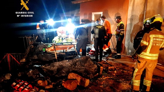 Fallece un anciano de 82 años en un incendio en su vivienda en la pedanía de Lamata