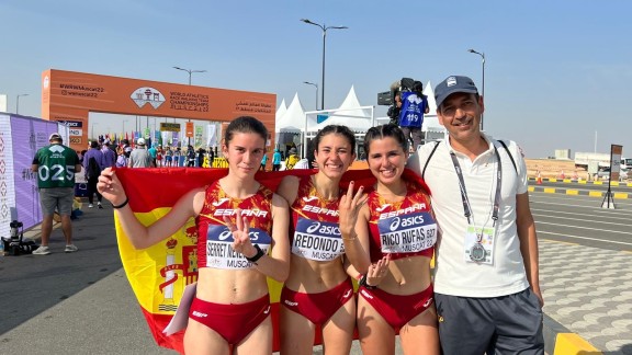 Eva Rico conquista el bronce en el Campeonato del Mundo de Marcha por equipos