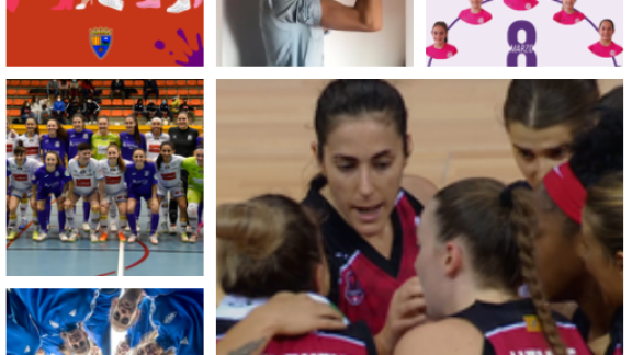El deporte aragonés le rinde su homenaje al Día Internacional de la Mujer