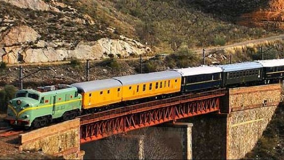 Un tren de Casetas a Arcos de Jalón para viajar hasta mediados del siglo XX
