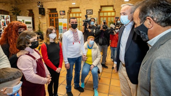 Zaragoza atiende ya a siete familias ucranianas que huyen de la guerra