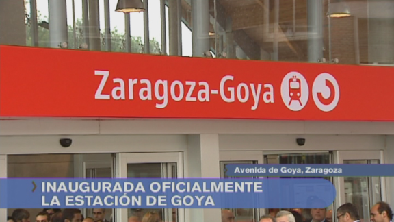 La avenida Goya estrena estación de Cercanías