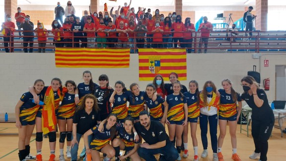 Excelentes resultados de las selecciones aragonesas en la Copa de España