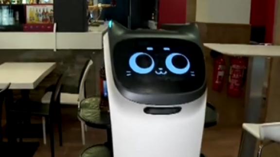 Un restaurante de Teruel estrena nuevo empleado: el robot Turolín