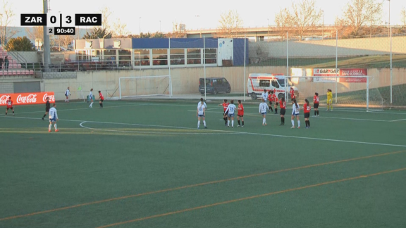El Zaragoza CFF cae ante el Racing Féminas en una nefasta segunda parte (1-3)