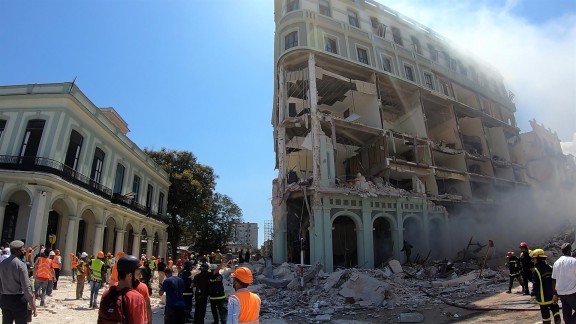 Se elevan a 22 los muertos en la explosión del hotel Saratoga en La Habana